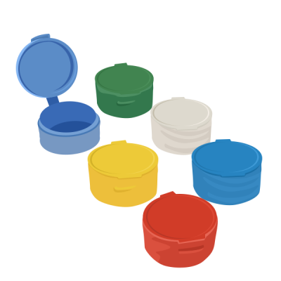 Mini Poly-Cons® (SL) - Poly-Cons® Hinged Lid Plastic Containers